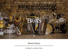 Tablet Screenshot of bozenbrass.com